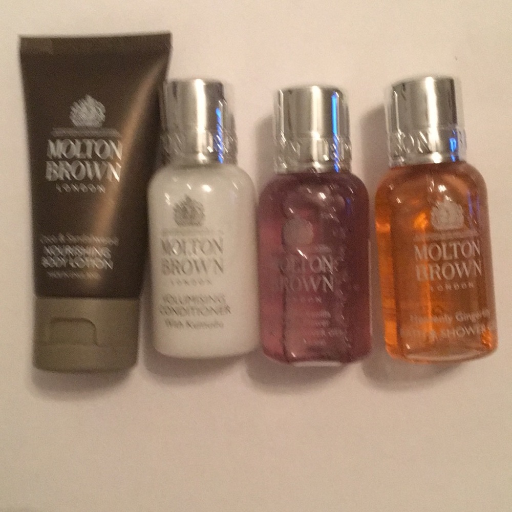 Molten Brown Bath,Body, and Hair Travel Size Lot